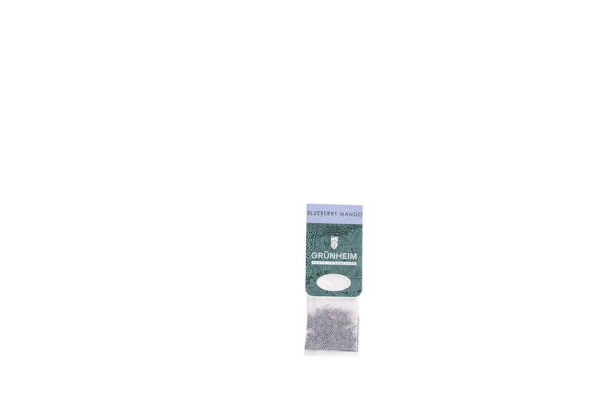 Чай черный ароматизированный "Blueberry Mango" Пакет на чайник 20 шт по 4 гр 4820252440043 фото